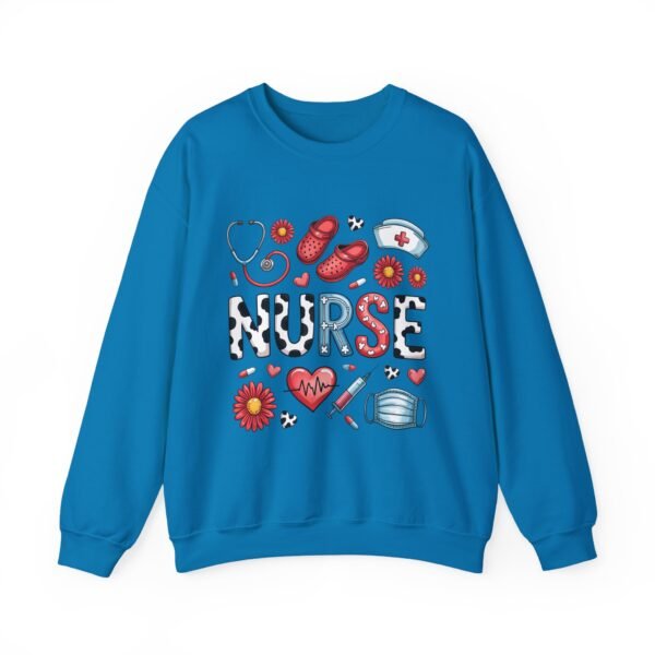 Nurse Sweatshirt, Cozy Crewneck for Healthcare Workers, Great Gift for Nurses, Appreciation Gift, Medical Humor, Comfort Wear - Image 21