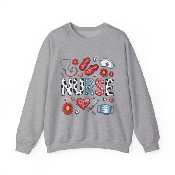 Nurse Sweatshirt, Cozy Crewneck for Healthcare Workers, Great Gift for Nurses, Appreciation Gift, Medical Humor, Comfort Wear - Image 5