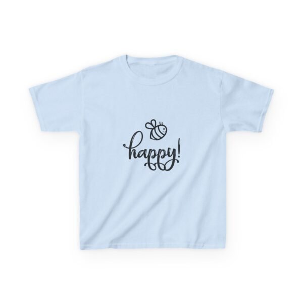 Kids Happy Bee Tee | Cute Kids T-Shirt | Bee-Themed Gift | Birthday Apparel | Summer Outfit | Children's Clothing | Fun Shirt - Image 25