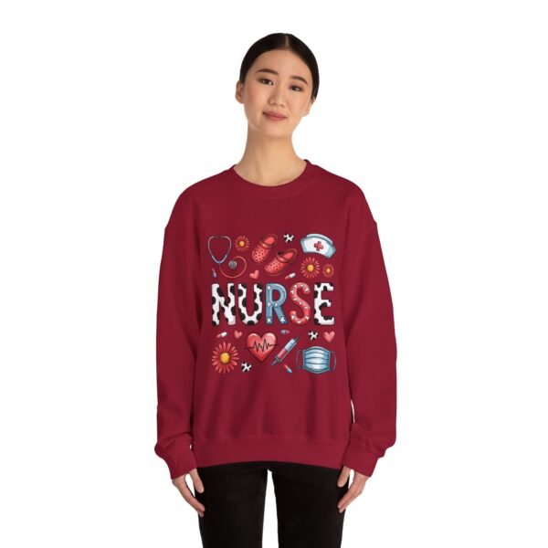 Nurse Sweatshirt, Cozy Crewneck for Healthcare Workers, Great Gift for Nurses, Appreciation Gift, Medical Humor, Comfort Wear - Image 48