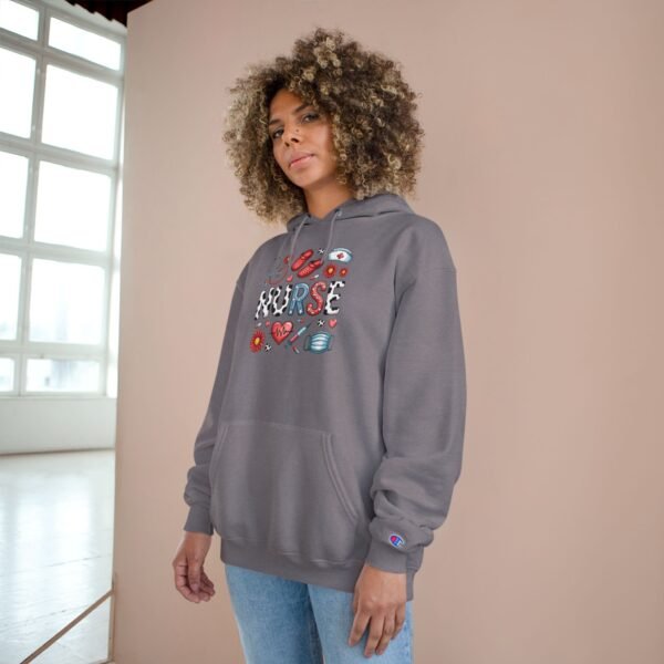 Nurse Champion Hoodie - Perfect Gift for Healthcare Workers, Cozy Sweatshirt, Medical Apparel, Nurse Appreciation, Birthday Present - Image 16