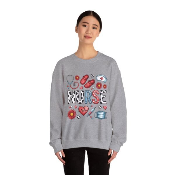 Nurse Sweatshirt, Cozy Crewneck for Healthcare Workers, Great Gift for Nurses, Appreciation Gift, Medical Humor, Comfort Wear - Image 8