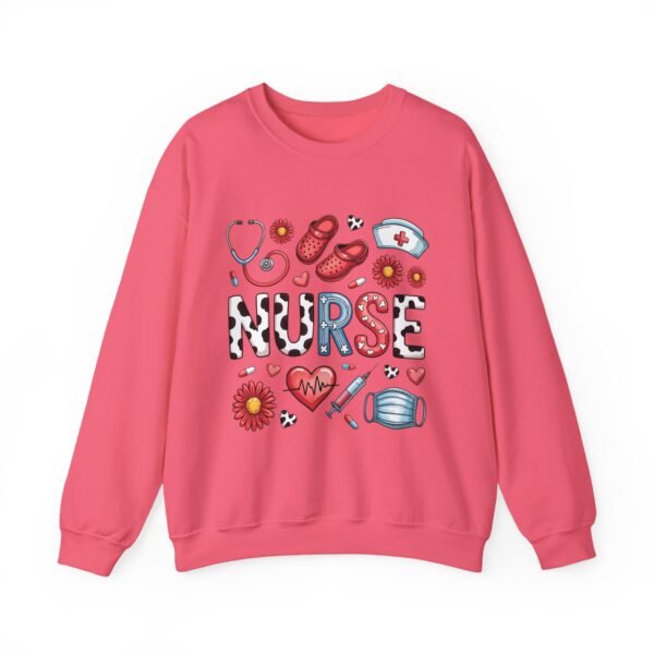 Nurse Sweatshirt, Cozy Crewneck for Healthcare Workers, Great Gift for Nurses, Appreciation Gift, Medical Humor, Comfort Wear - Image 37