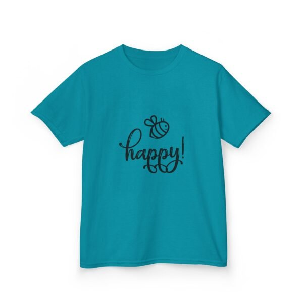 Kids Happy Bee Tee | Cute Kids T-Shirt | Bee-Themed Gift | Birthday Apparel | Summer Outfit | Children's Clothing | Fun Shirt - Image 23