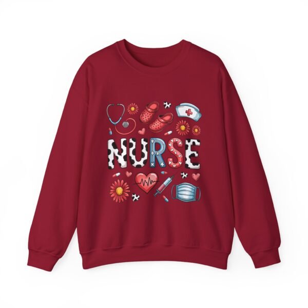 Nurse Sweatshirt, Cozy Crewneck for Healthcare Workers, Great Gift for Nurses, Appreciation Gift, Medical Humor, Comfort Wear - Image 45