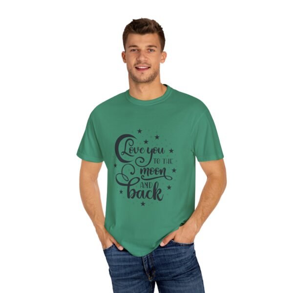 Love You to the Moon and Back Unisex T-Shirt | Cute Gift for Him/Her, Relaxed Fit Tee, Relationship Gift, Gift for Parents, Couple's Shirt - Image 32