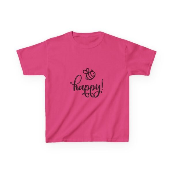 Kids Happy Bee Tee | Cute Kids T-Shirt | Bee-Themed Gift | Birthday Apparel | Summer Outfit | Children's Clothing | Fun Shirt - Image 29