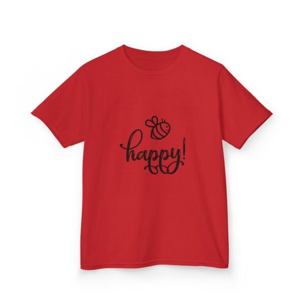 Kids Happy Bee Tee | Cute Kids T-Shirt | Bee-Themed Gift | Birthday Apparel | Summer Outfit | Children's Clothing | Fun Shirt - Image 35