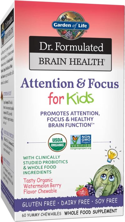 Garden of Life Dr. Formulated Attention and Focus ...