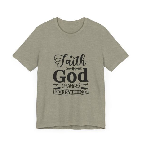 Faith-Inspired Unisex Tee - Motivational Shirt, Religious Apparel, Gift for Believers, Christian T-Shirt, Inspirational Wear - Image 19