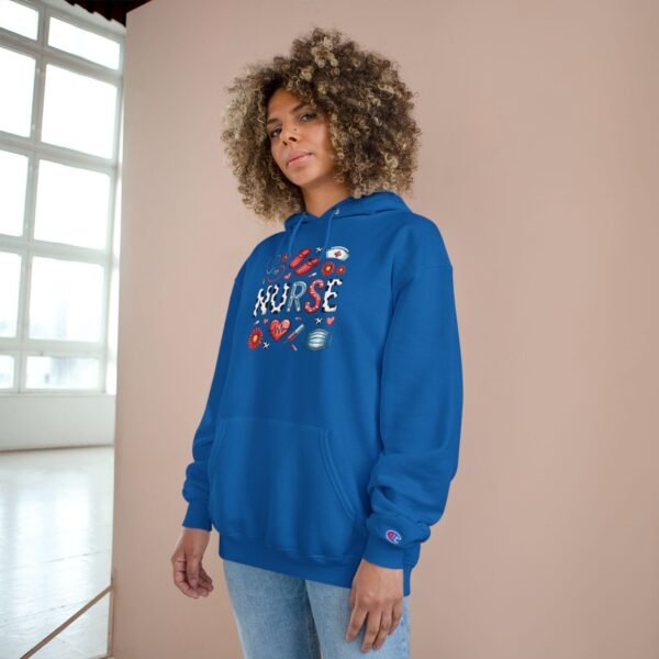 Nurse Champion Hoodie - Perfect Gift for Healthcare Workers, Cozy Sweatshirt, Medical Apparel, Nurse Appreciation, Birthday Present - Image 12