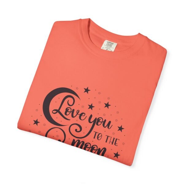 Love You to the Moon and Back Unisex T-Shirt | Cute Gift for Him/Her, Relaxed Fit Tee, Relationship Gift, Gift for Parents, Couple's Shirt - Image 11