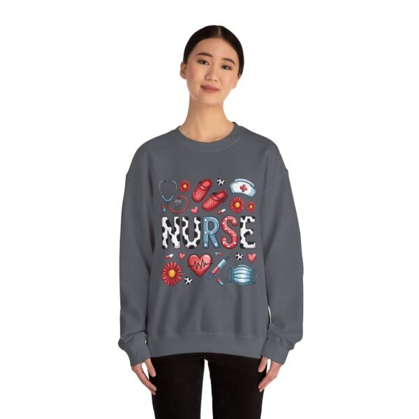 Nurse Sweatshirt, Cozy Crewneck for Healthcare Workers, Great Gift for Nurses, Appreciation Gift, Medical Humor, Comfort Wear - Image 28