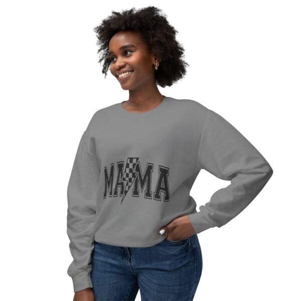 Mama Lightning Bolt Crewneck Sweatshirt - Perfect Gift for Moms, Casual Wear, Family Gatherings, Cozy Outfits, Mother's Day - Image 15
