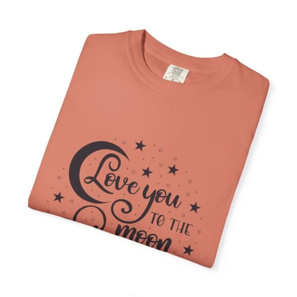 Love You to the Moon and Back Unisex T-Shirt | Cute Gift for Him/Her, Relaxed Fit Tee, Relationship Gift, Gift for Parents, Couple's Shirt - Image 7