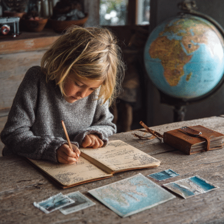 Making Memories: Using Travel Journals with Kids on Trips
