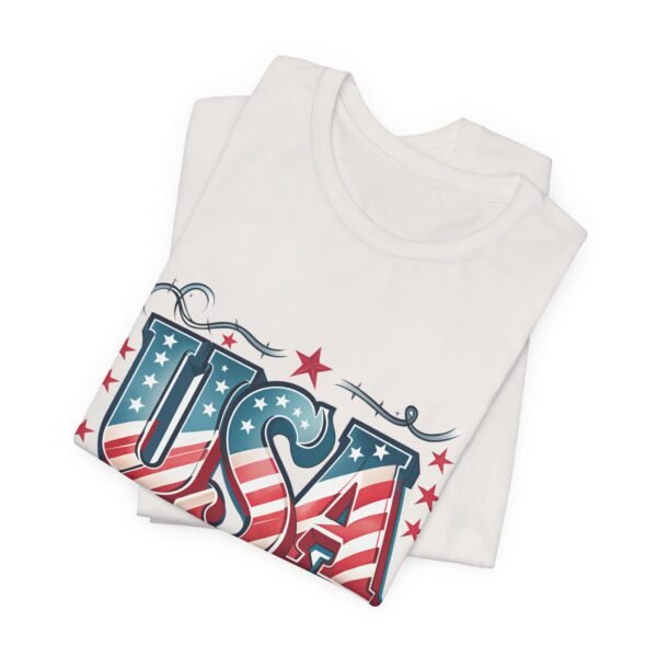 USA Patriotic Tee, Unisex Short Sleeve Shirt for Independence Day, 4th of July Gift, American Pride Apparel, Casual Summer Top - Image 22