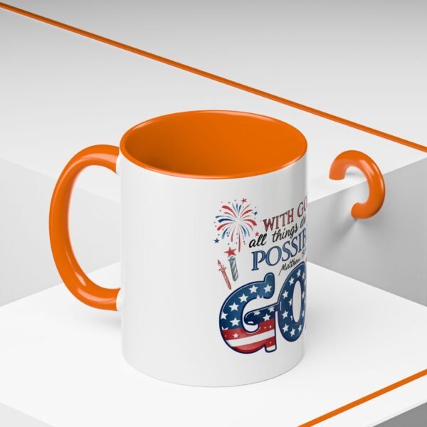 Religious Accent Mug With God All Things Are Possible Accent Coffee Mug (11, 15oz), Tshirt Gift - Image 32
