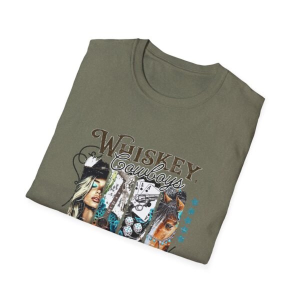 Whiskey Bad Decisions T-Shirt, Unisex Graphic Tee, 70s Vintage Style Shirt, Casual Party Top, Great for Gifting, Everyday Wear - Image 15