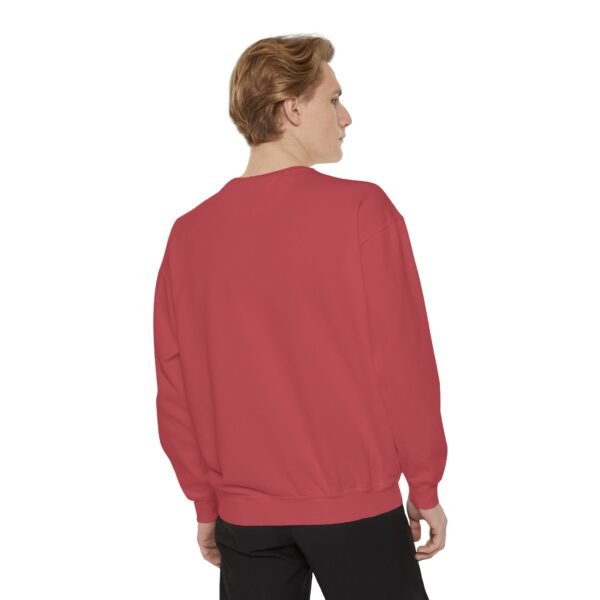 Super Father Garment-Dyed Sweatshirt, Gift for Dad, Father's Day Apparel, Cozy Unisex Sweatshirt, Dad's Day Present, Family Celebration Wear - Image 17
