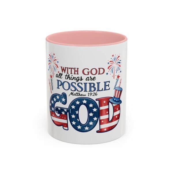 Religious Accent Mug With God All Things Are Possible Accent Coffee Mug (11, 15oz), Tshirt Gift - Image 18