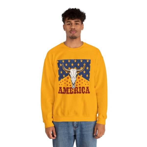 Patriotic Unisex Crewneck Sweatshirt - Americana Style, Cozy Layer, Perfect for BBQs, Fourth of July, Family Gatherings, Casual Wear - Image 18