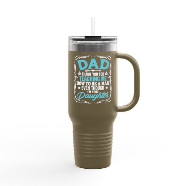 Insulated Travel Mug, 40oz | Personalized Gift for Dad | Humor & Motivation | Perfect for Road Trips, Work, or Gifting | BPA-Free Drinkware - Image 10