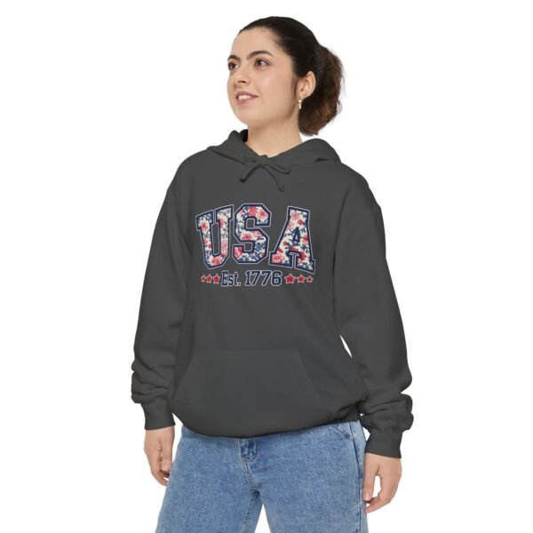 Goodbye Tension, Hello Pension Garment-Dyed Hoodie - Best Mom Ever, Cozy Gift for Mother's Day, Birthday, Casual Wear, Comfortable Hoodie, Family Love - Image 11