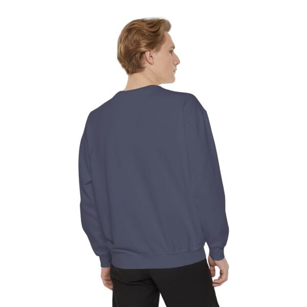 Father’s Day Garment-Dyed Sweatshirt, Dad Gift, Cozy Pullover, Birthday Gift for Dad, Protection and Love Apparel, Unique Dad Sweater - Image 13