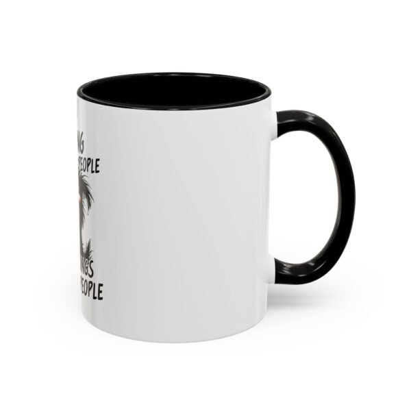 Funny Dog Coffee Mug - I Don't Like Morning People, Gift for Dog Lovers, Pet Owners, Coffee Lover Mug, Humor Mug, Office Coffee Cup - Image 2