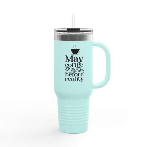 May Coffee Fuel My Adventures Insulated Travel Mug, 40oz | Coffee Lover Gift | Travel Accessory | Outdoor Mug | Birthday Present | [...] - Image 8
