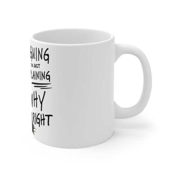 Funny Cat Mug, 11oz Coffee Cup for Cat Lovers, Gift for Friends, Office Decor, Humor Mug, Tea Cup - Image 3