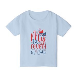 My 1st Fourth of July Heavy Cotton™ Toddler T-shirt