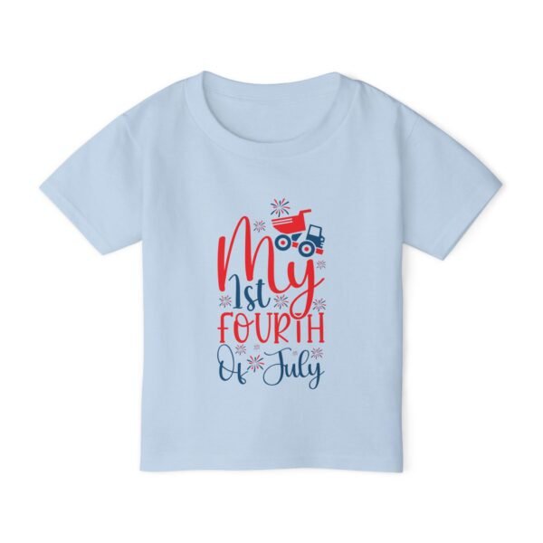 My 1st Fourth of July Heavy Cotton™ Toddler T-shirt