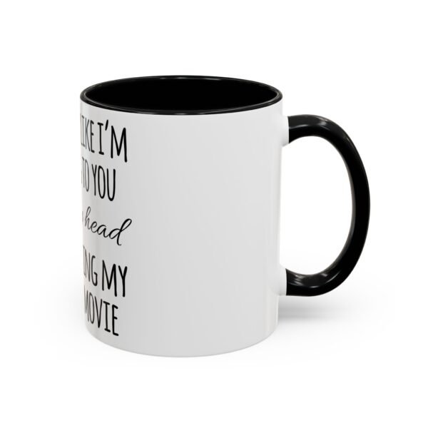 Funny Movie Lover Coffee Mug, Gift for Film Buffs, Humor Mug, Cute Coffee Cup, Movie Night Essential - Image 2