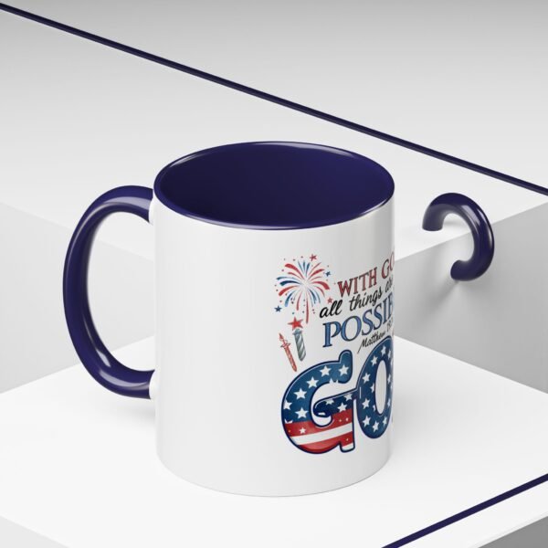 Religious Accent Mug With God All Things Are Possible Accent Coffee Mug (11, 15oz), Tshirt Gift - Image 17