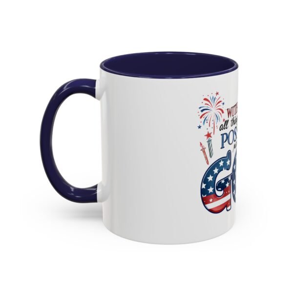 Religious Accent Mug With God All Things Are Possible Accent Coffee Mug (11, 15oz), Tshirt Gift - Image 14