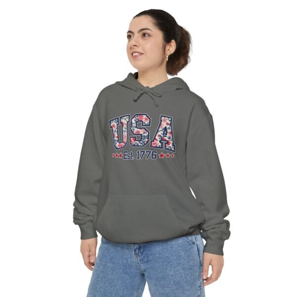 Goodbye Tension, Hello Pension Garment-Dyed Hoodie - Best Mom Ever, Cozy Gift for Mother's Day, Birthday, Casual Wear, Comfortable Hoodie, Family Love - Image 15