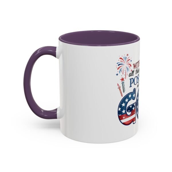 Religious Accent Mug With God All Things Are Possible Accent Coffee Mug (11, 15oz), Tshirt Gift - Image 35