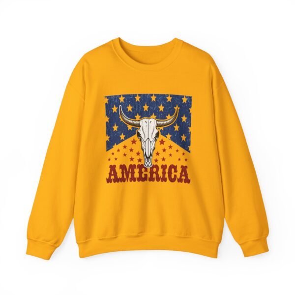 Patriotic Unisex Crewneck Sweatshirt - Americana Style, Cozy Layer, Perfect for BBQs, Fourth of July, Family Gatherings, Casual Wear - Image 14