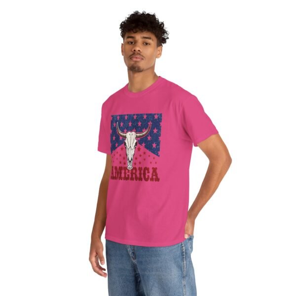 Western Americana Graphic Tee - Perfect for Summer BBQs, Patriotic Holidays, Gifts for Country Music Fans, Festival Wear, Everyday Comfort - Image 6