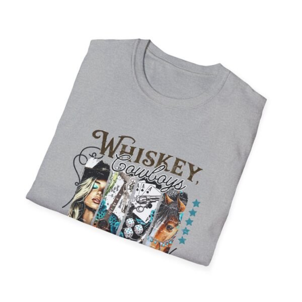 Whiskey Bad Decisions T-Shirt, Unisex Graphic Tee, 70s Vintage Style Shirt, Casual Party Top, Great for Gifting, Everyday Wear - Image 11