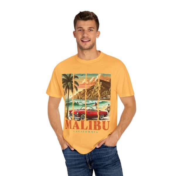 Malibu Vintage Graphic T-shirt, Retro Vacation Tee, Summer Beach Shirt, Unisex Casual Wear, Gift for Travelers, California Style - Image 4