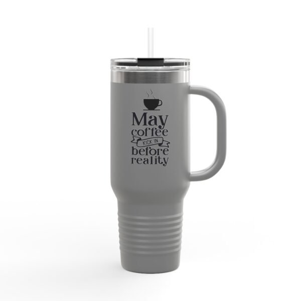May Coffee Fuel My Adventures Insulated Travel Mug, 40oz | Coffee Lover Gift | Travel Accessory | Outdoor Mug | Birthday Present | [...]