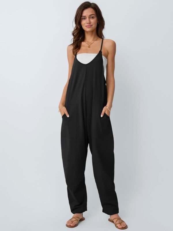 AUTOMET Jumpsuits for Women Casual Summer Outfits ... - Image 3