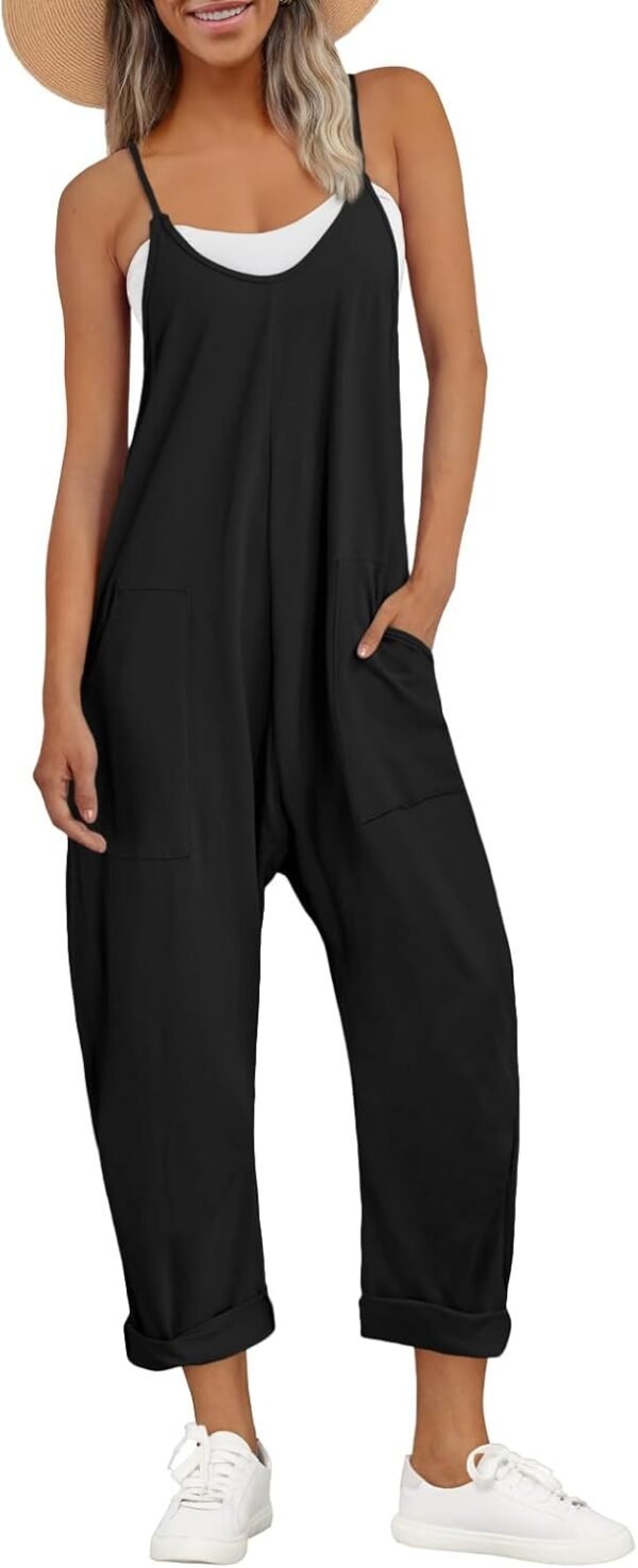 AUTOMET Jumpsuits for Women Casual Summer Outfits ... - Image 2