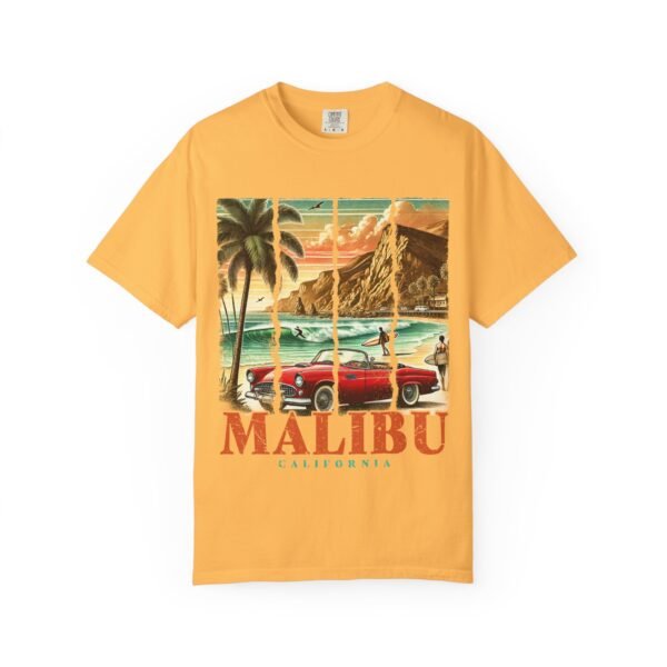 Malibu Vintage Graphic T-shirt, Retro Vacation Tee, Summer Beach Shirt, Unisex Casual Wear, Gift for Travelers, California Style