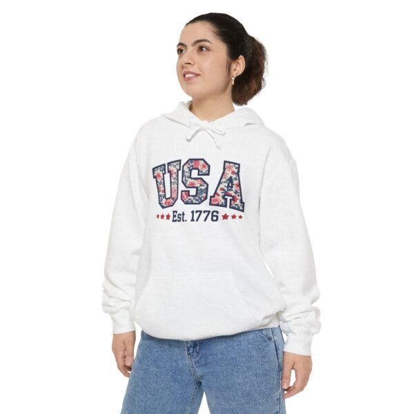 Goodbye Tension, Hello Pension Garment-Dyed Hoodie - Best Mom Ever, Cozy Gift for Mother's Day, Birthday, Casual Wear, Comfortable Hoodie, Family Love - Image 7