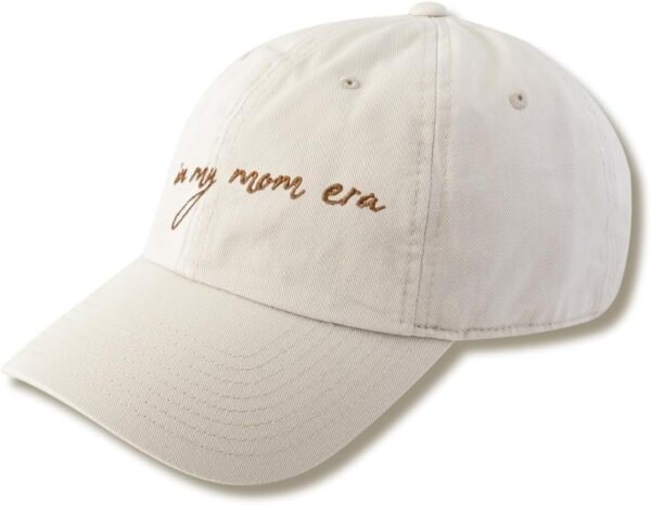 in My Mom Era Hat - Beige Baseball Cap for Moms, H... - Image 3