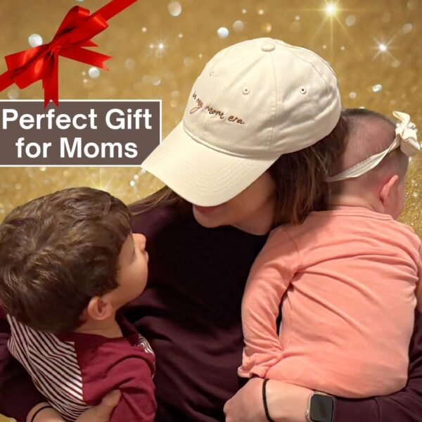 in My Mom Era Hat - Beige Baseball Cap for Moms, H... - Image 8